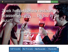 Tablet Screenshot of lekkerindebuurt.nl