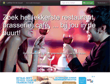 Tablet Screenshot of lekkerindebuurt.be